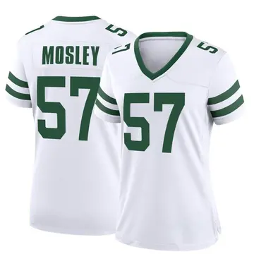 Women's Nike C.J. Mosley White New York Jets Legacy Player Game Jersey Size: Medium