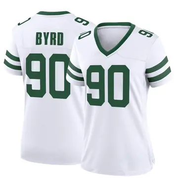 Israel Abanikanda Men's Nike White New York Jets Legacy Custom Game Jersey Size: Medium