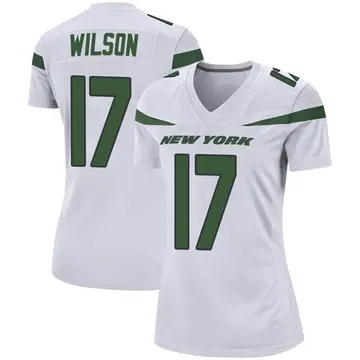 Women's New York Jets Garrett Wilson Nike White Game Player Jersey