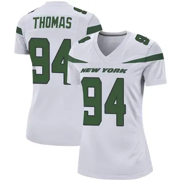 Javelin Guidry Men's Nike Gotham Green New York Jets Game Custom Jersey Size: 3XL