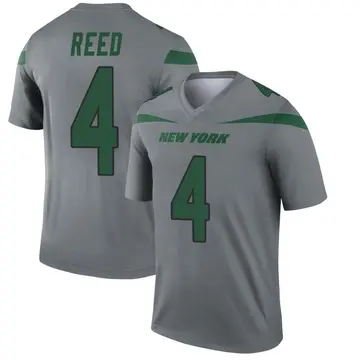 Men's New York Jets D.J. Reed Nike White Legacy Player Game Jersey