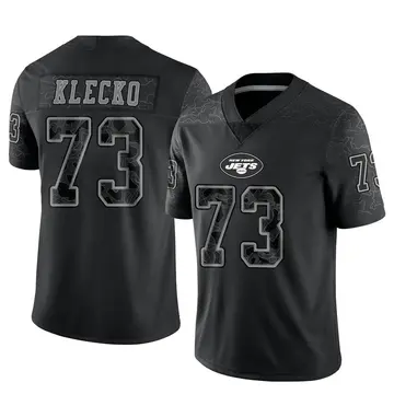 Joe Klecko Jets Jersey Limited 2017 #73 Olive Salute to Service Men's