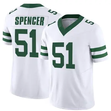 Marquiss Spencer Men's Nike Gotham Green New York Jets Game Custom